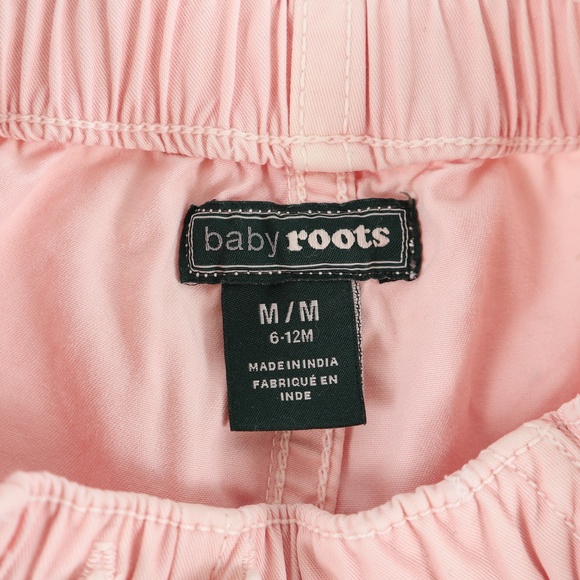 ROOTS shorts, girl's size 6-12M - Picture 4 of 4